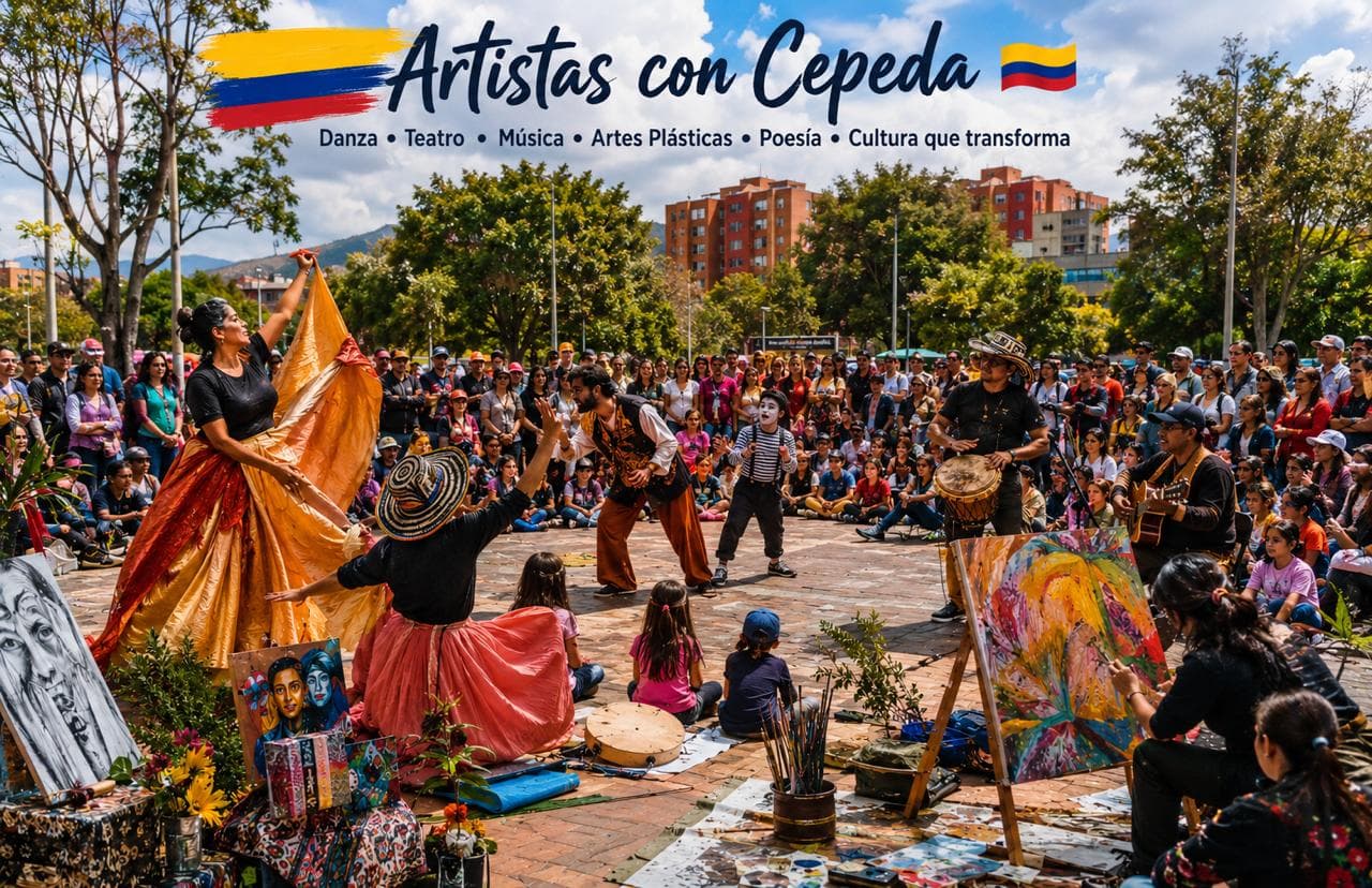 Artistas con Iván Cepeda